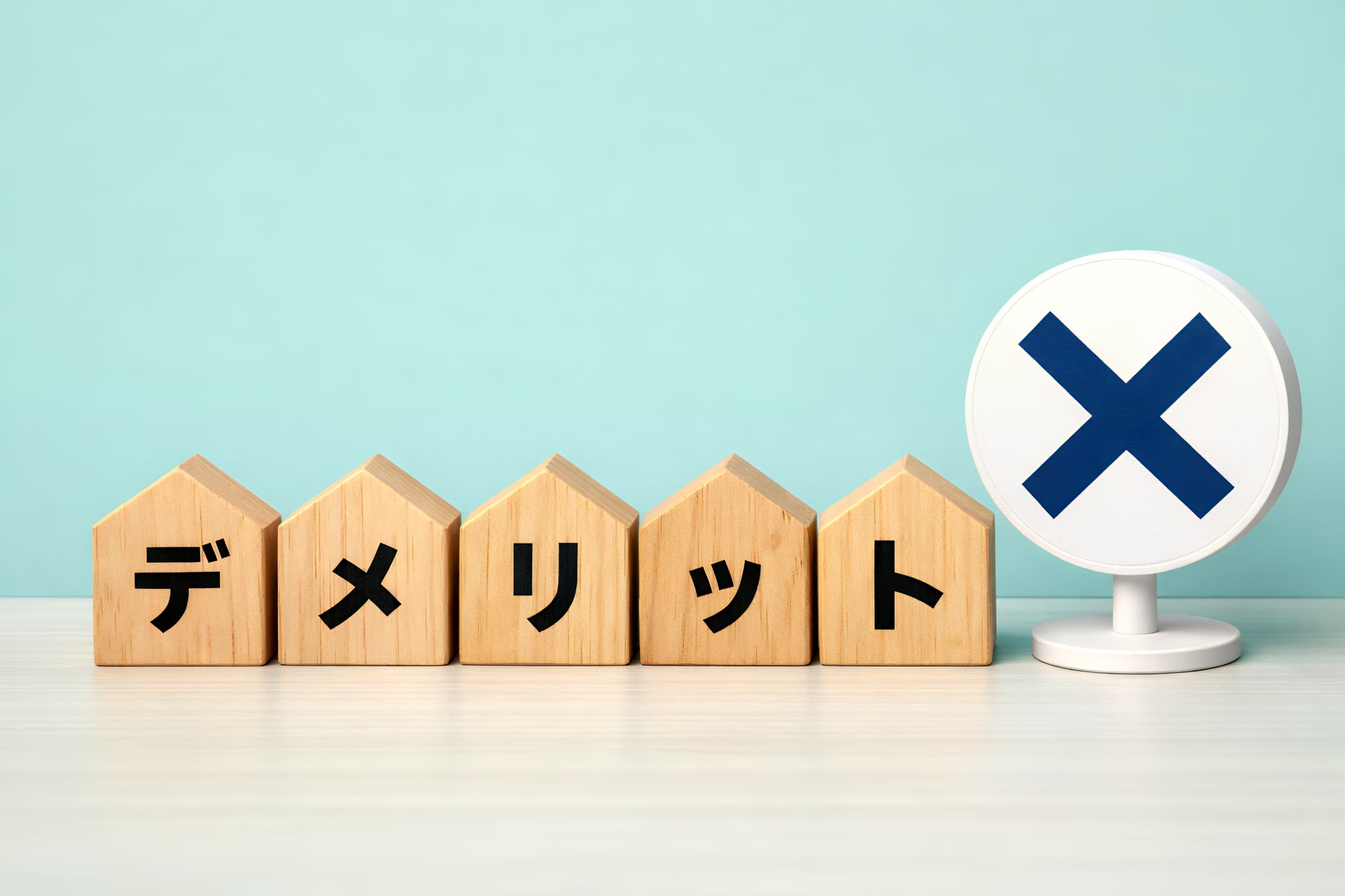 ブリッジ治療のデメリットのイメージ