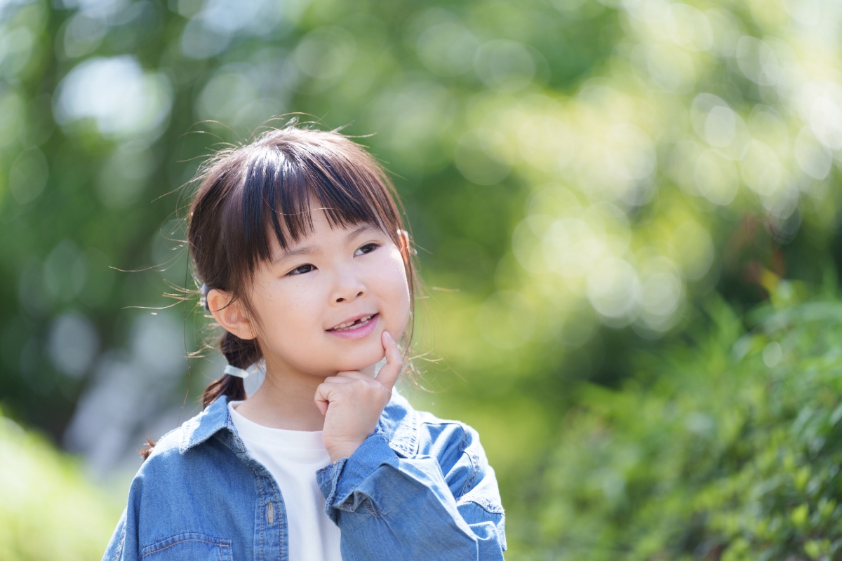 乳歯が抜ける時期の子ども