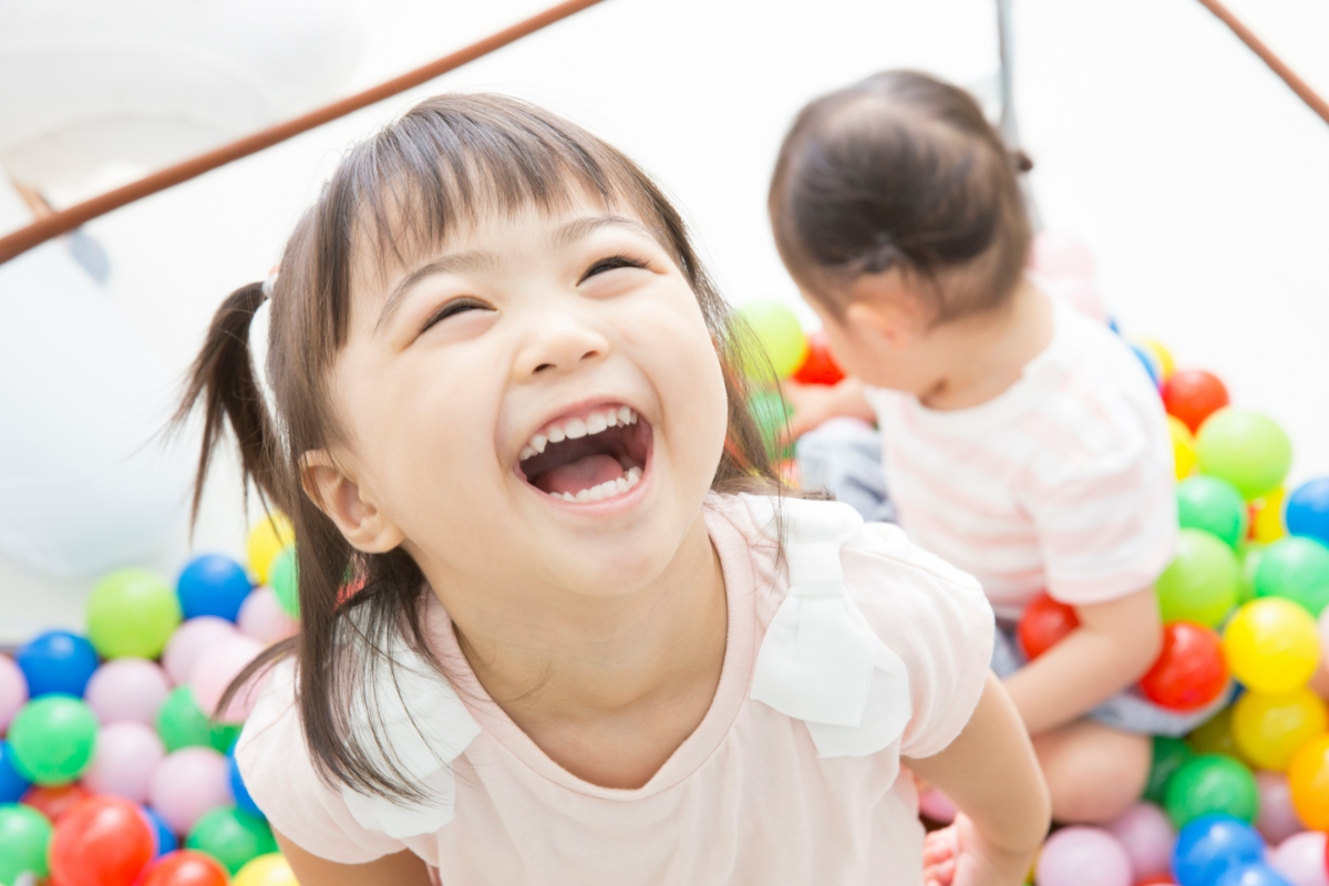 出っ歯を矯正した綺麗な子どもの歯